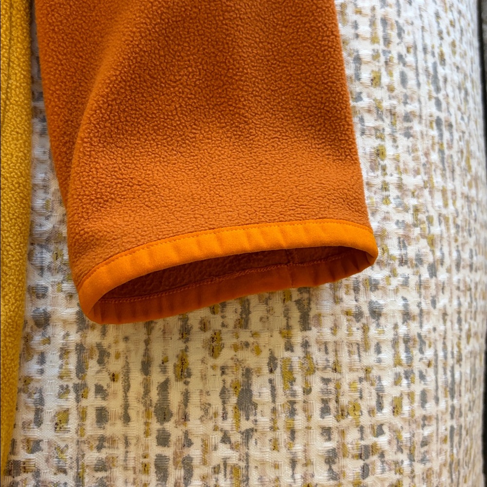 Cotopaxi Two-Tone Orange and Yellow Fleece - Picture 5 of 7